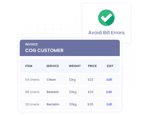 invoice for customer